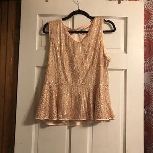 Sparkly tank top